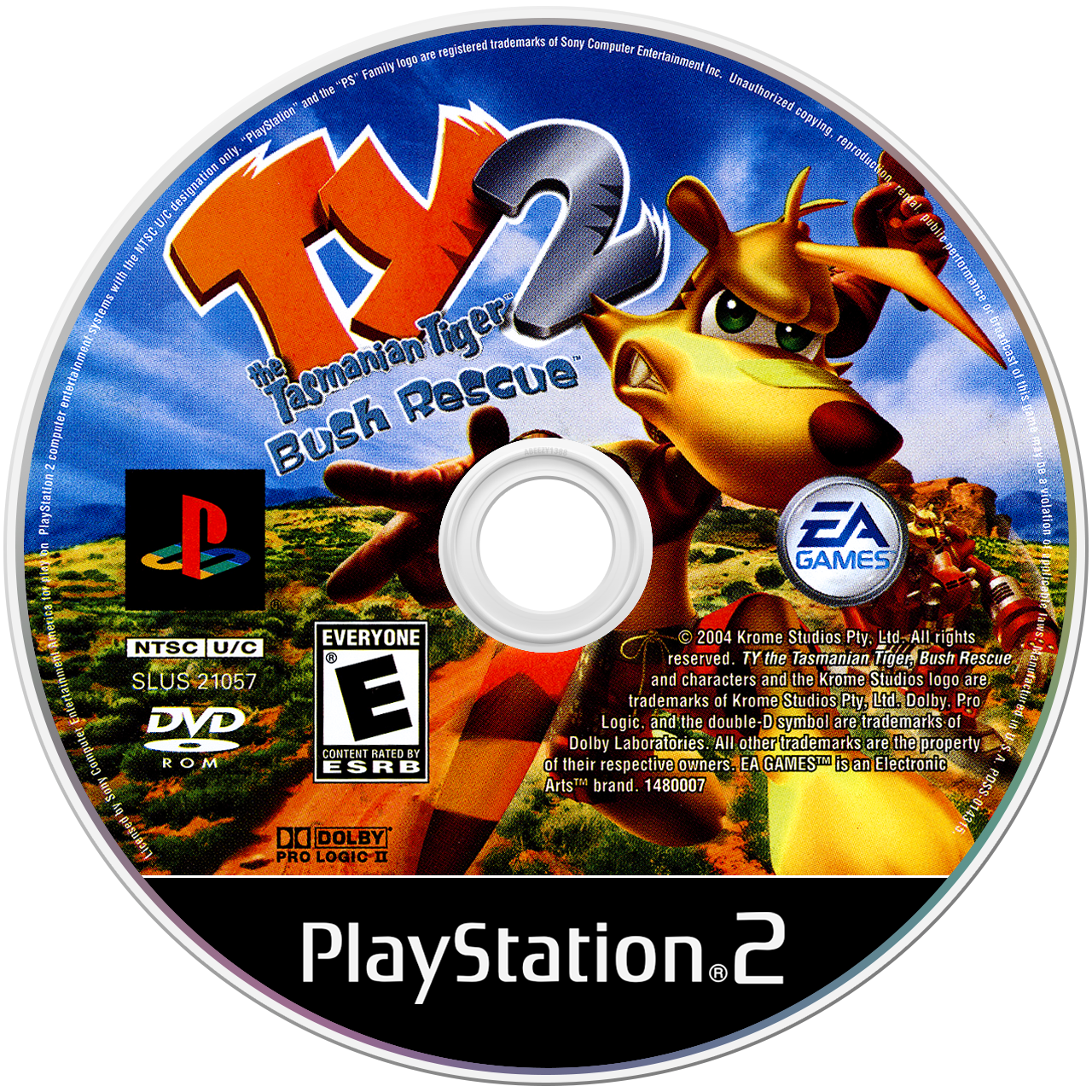 Ty the Tasmanian Tiger 2 Bush Rescue media 4 for Playstation 2